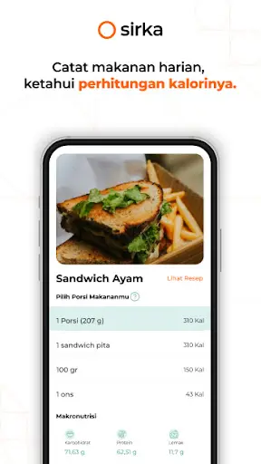 Sirka - Aplikasi Diet Terbaik screenshot 7