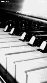 Piano Wallpaper Lock Screen screenshot 2
