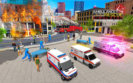 Emergency Rescue Ambulance Driving Simulator 2019 screenshot 2