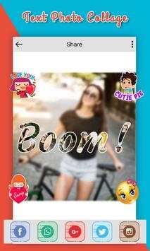 Text Photo Collage Maker screenshot 6