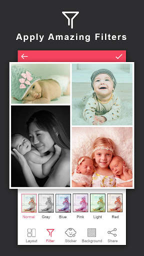 Baby Photo Collage Maker screenshot 2