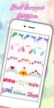 heart crown photo filters screenshot 3