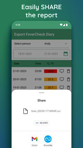 Body Temperature・Fever Tracker screenshot 32