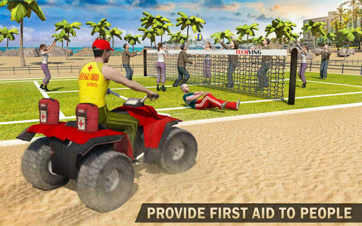 Beach Lifeguard Rescue Squad: Motor Boat Driving screenshot 14
