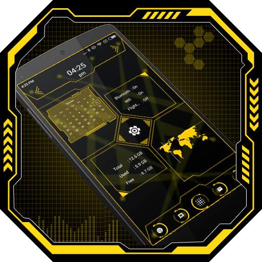 Hi-tech Unique Launcher 6.0