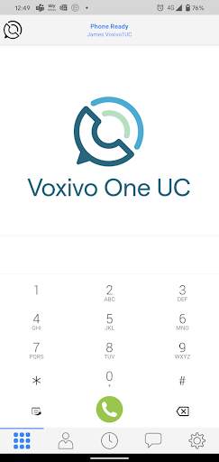 Voxivo One UC screenshot 1