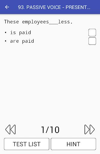 5555 English Grammar Tests screenshot 3
