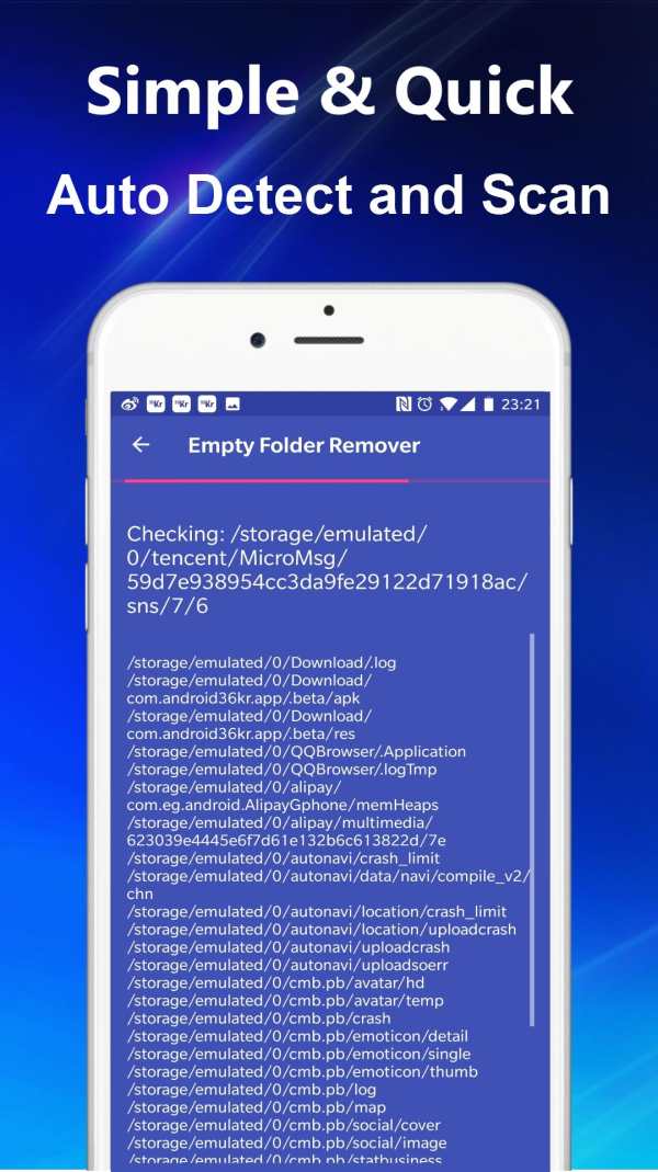 Empty Folder Cleaner - Delete All Empty Folders screenshot 2
