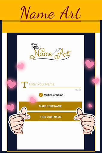 Name Art Maker - Calligraphy Name Maker screenshot 1