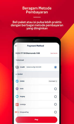 MyTelkomsel - Beli Pulsa/Paket & dapat kuota 7.5GB screenshot 7
