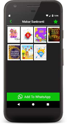Makar Sankranti - Uttarayan WApp Stickers screenshot 4
