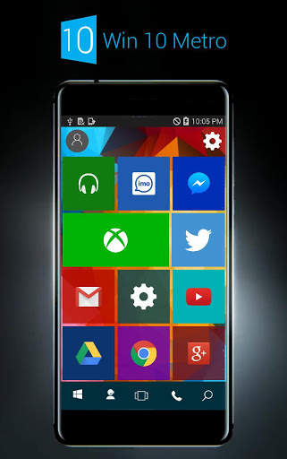 Launcher Style Metro 10 screenshot 3