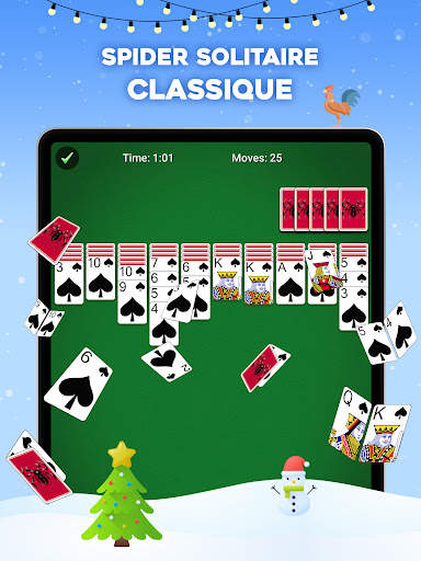 Spider Solitaire: Jeu de carte screenshot 5