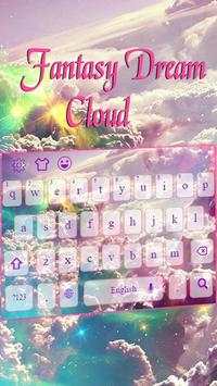 fantasy cloud keyboard theme screenshot 1