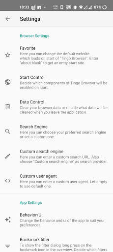 Browser Tingo screenshot 7