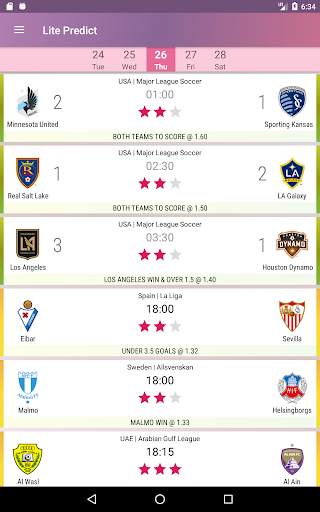 Football Prediction Lite screenshot 8