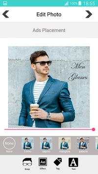 Men sunglasses editor screenshot 6