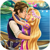 Long Hair Princess Kiss icon