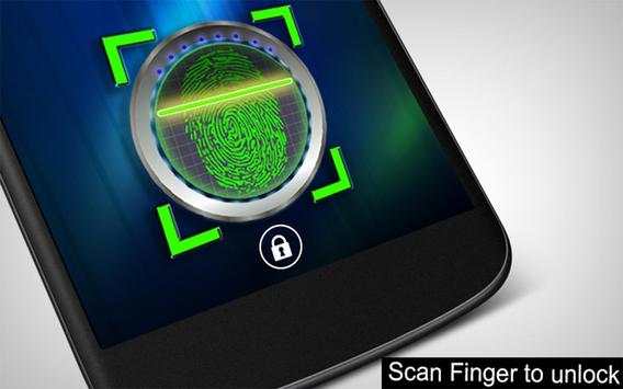 Finger Print Lock Screen Prank screenshot 5