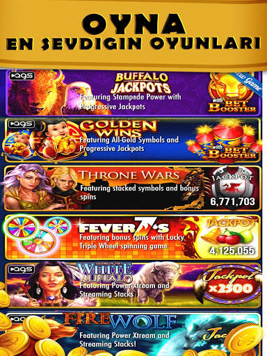 Buffalo Jackpot - casino oyunları ve Klasik slot screenshot 8