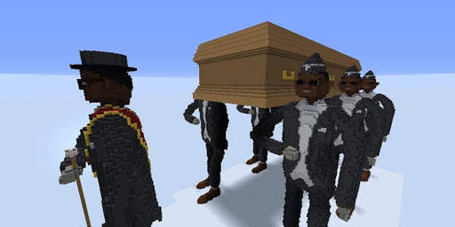 Mod for Minecraft Coffin Dance screenshot 2