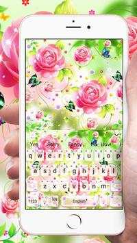 Garden Rose Keyboard Theme screenshot 1