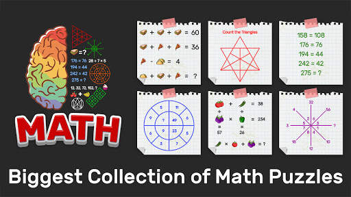 Brain Math: Puzzle Games, Riddles & Math games screenshot 1