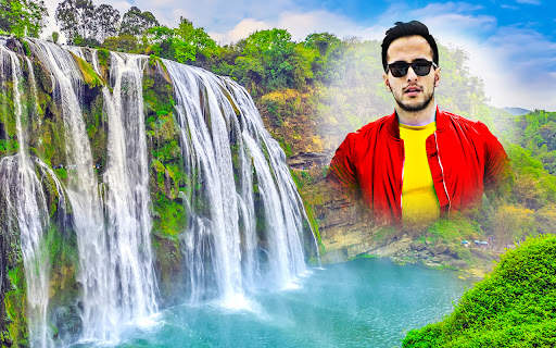 Waterfall photo editor frames 2 تصوير الشاشة