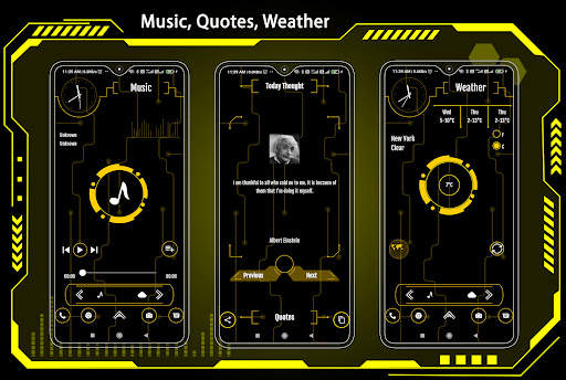 Hi-tech newest launcher screenshot 4