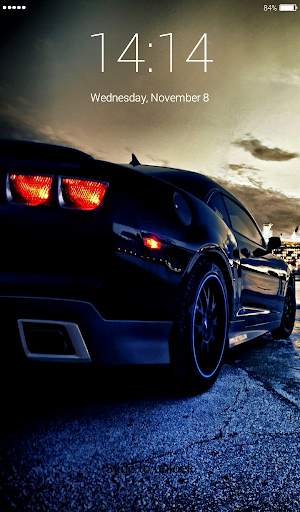Racing car Lock Screen screenshot 5