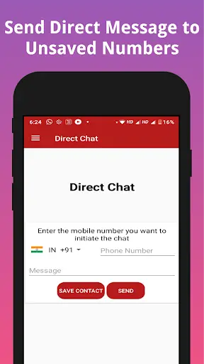 WA Direct Chat For Chat Apps скриншот 2
