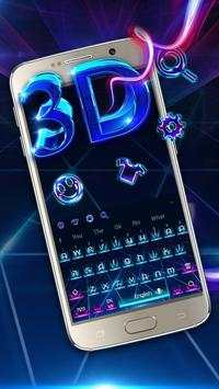 Neon 3D Typewriter-Hologram screenshot 2