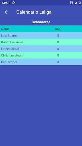 Calendar for La liga screenshot 4