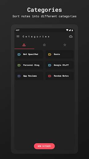Scrittor -  A simple note app 😀 4 تصوير الشاشة