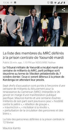 Actu Cameroun - News & Infos screenshot 2