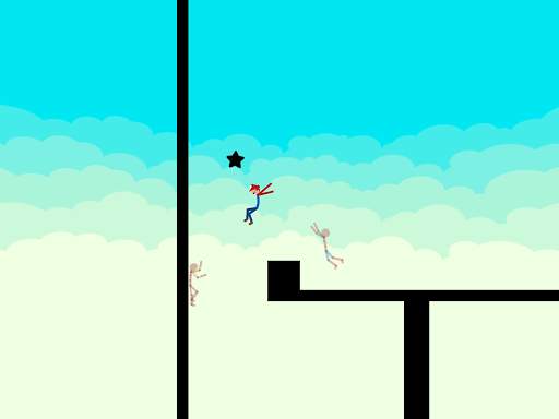 Stickman Parkour Platform - 2D Ninja Fun Race screenshot 12
