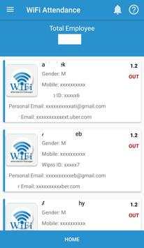 WiFi Attendance скриншот 2