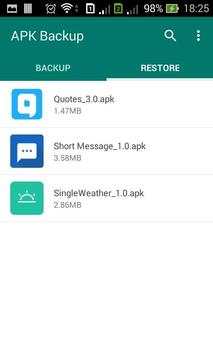 Back Up Apk screenshot 4