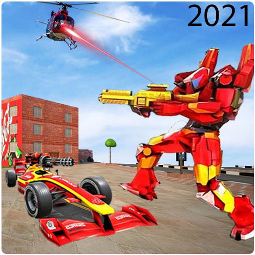Power Robot Transform Formula Car Shooting game 21 icon