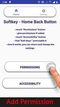 Secure Soft Key - Home Back Button screenshot 1