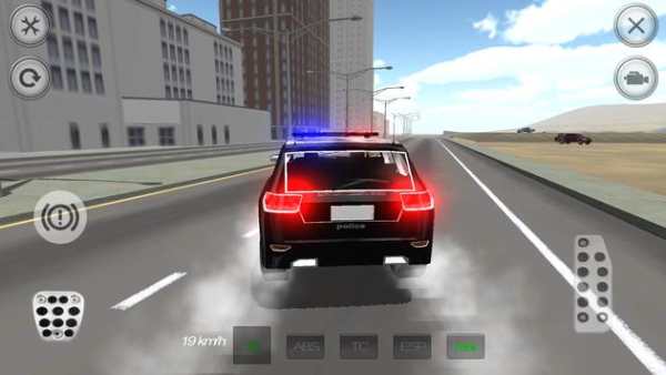 4WD SUV Police Car Driving screenshot 1