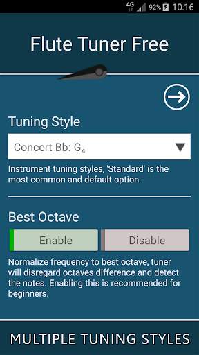Flute Tuner screenshot 3