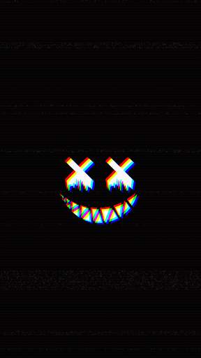 Glitch Черные обои - HD 4K фоны скриншот 6