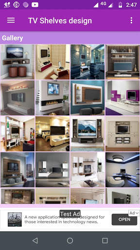 TV Shelves Design Gallery скриншот 2