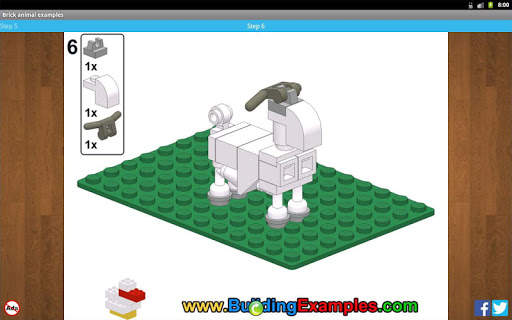 Brick animal examples screenshot 12