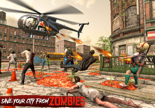 Penembak Zombie Angkatan Udara: Invasi Mati screenshot 4