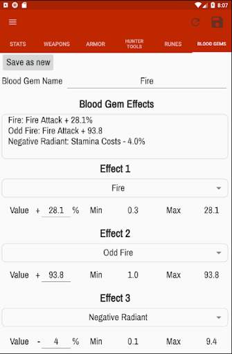 Character Planner for Bloodborne screenshot 8