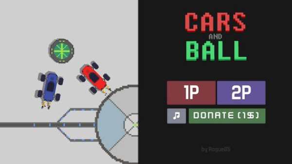 Cars And Ball - 2 player game screenshot 1