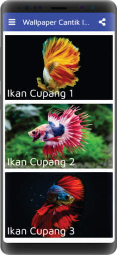 Wallpaper Cantik Ikan Cupang screenshot 1