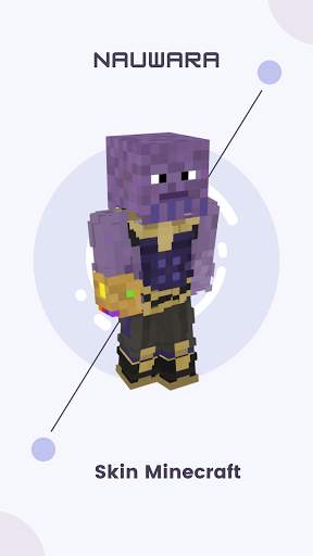 Skin Thanos for Minecraft Pocket Edition MCPE screenshot 5